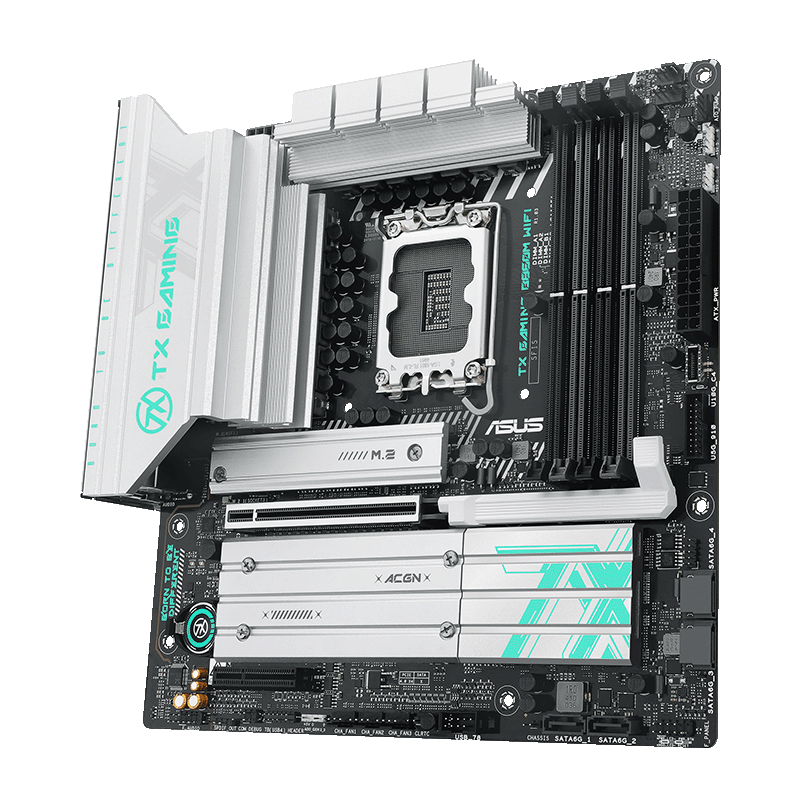 华硕TX GAMING B860M WIFI天选主板支持CPU 245KF/230/225(Intel B860/LGA1851）