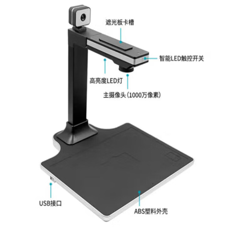 讯光 XG1020AF 高清扫描仪办公专业 防反光 不动产 街道办 社保 网签 福建三资平台使用 高拍仪扫描仪