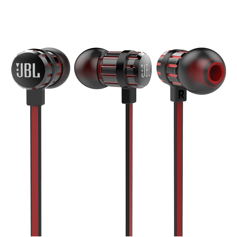 JBL T190A 立体声入耳式耳机 手机耳机 电脑游戏耳机 带麦可通话 苹果安卓通用